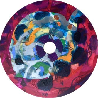 © 2021 CHRISTINA SAJ. All Rights Reserved. http://chrisitnasaj.com
Mixed Media, 4.75" diameter acrylic on polycarbonate plastic